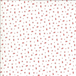 Roselyn Tiny Calico Cream Red (14916 11) designed by Minick & Simpson