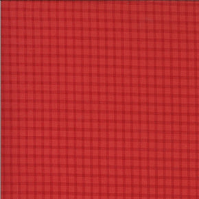 Roselyn Gingham Cranberry (14918 14) designed by Minick & Simpson