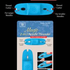 Taylor Seville Magic 2-in-1 Needle Threader with Cutters
