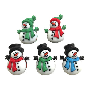 Buttons Galore Buttons - Christmas Collection Jolly Snowmen 4792