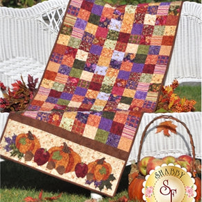 Shabby Fabrics Pattern - Bountiful Harvest Table Runner