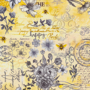 Queen Bee from Timeless Treasures - Bee-CD1356