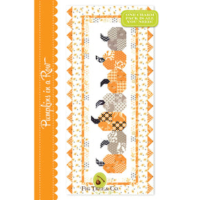 Pumpkins In A Row Pattern from Fig Tree & Co