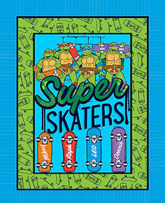 Teenage Mutant Ninja Turtles Super Skate Panel